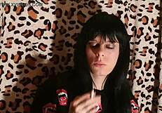 HD video smoking fetish Dominates young European teen