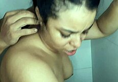 NAKED stepsister comes into the shower and I jerk offaisal with her turn in to get doggystyled