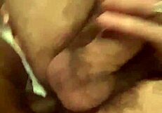 Big friend gets the punch from twink