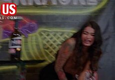 Couple Hot tits and big cock sex with a hot couple on jerkaoke