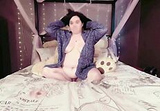 Alone jerking off the fat ass