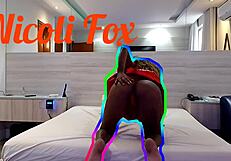 Real Brazilian girl likes to take cock in her tiny little ass