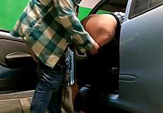 Sex without a condom with his best friend in the parking lot
