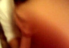 Asian babe taking balls deep down her throat again