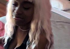 Blacked out: Black cock and slutty conduct in a dominant scene