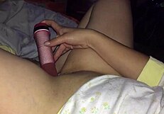 Couch: You know the game anal and vagina play with a dildo