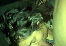 A big black cock stretches out the lips of younger gal with falling facial cumshot she happens to be Uncle’s niece