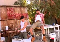 TrailerTrashBoys: Hung Jack Hunter Raw Breeds Shae Reynolds Hard!