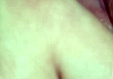 Touching private part with fingers to climax during a self-serve