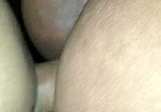 Black couple having sex passion, first time amate filming for livecam