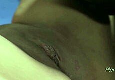 College girl Gabriella strips down and exposes her fine and hard Nick tatooed big tits, amazing hot big Nick tatooed ass close up view