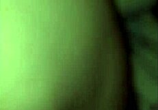 Saucy wife is throat fucked and her throat filled with cum