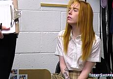 Rion King and Madi Collins go at it big time for their office sex