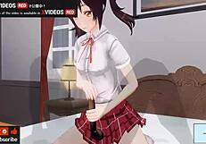 This japanese anime porn video takes you into the real world of Asmr