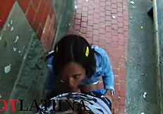 Doggy style $5.69 well serviced by Brunette Colombian whore who swallows cum