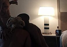 Shared cock with 3 males and 2 females in a crazy threeway