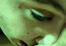 Cinnamon in law motioned handjob and face fuck for redheaded slut