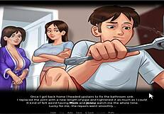 They want Eve’s big boobs and flashing in anime hentai game