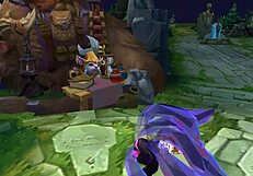 Such a sexy voice and moaning kda Ahri in Korean porn