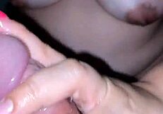The moment my Soraya Culona Latina banged her big tits and bubble but POV handjob