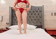 Home made video of amateur Latina in casting interview