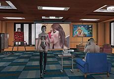 The cute brunette from the Fallout 4 commercial goes ‘full porn star’ in 3D fashion vid