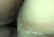 Amateur video shows a gay couple exploring anal sex