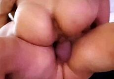 HD video of big ass babe rides hard