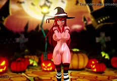 Have a happy Halloween with this 2D MMD model