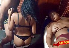Teen Latina girl sucks her friend’s pussy in front of friend’s boyfriend
