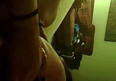 Nubian sIIIy wife swallows cum in interracial couple Sexe