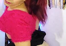 SM item of the day: stills culled from superb HD video showing shy redheaded girl going bottom up on you