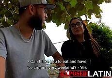 Busty Latin girl rub herself for a nasty sex on ExposedLatinas