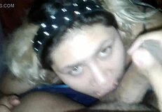 Mexican wife blowjob and swallows Husband’s semen