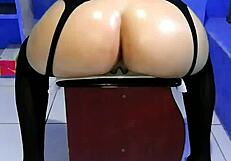 Hot Latin, Anadora, likes shaking the big butt and receiving anal satisfaction