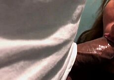 Big cock gets wet ejaculation oral sex with Argentinian slut