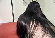 Lusty Mexican mature slut with a shagging arse gets screwed doing the doggy