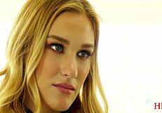 Kasey Miller in a hot bi sexual scene with big booty woman and a muscular man