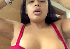 Me espie enquanto me arrumo... im ready, damn, caught spying while i fix my big tits