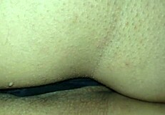 Wife’s black panties spanked and actually flashed in High Definition video