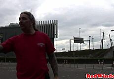 Piercings, goth girl gets her shaved pussy pounded
