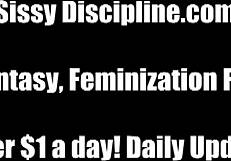 Crossdresser is humiliated and finally submits for BDSM fem clips
