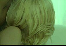 Haley Reed then sucks a dick and experiences an interracial penetration with a large black dick in a hard core scene
