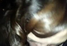 Stepdaughter gets intimate with her step brother through presenting oral sex