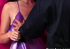 A beautiful blond woman is photographed with a facial ejaculation and this woman swallows with semen