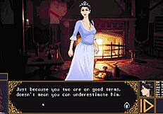 Princess is fighting for the throne in erotic desire kind of game