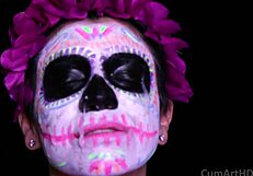Average Joe's Halloween surprise: A wild wife’s artistic blowjob