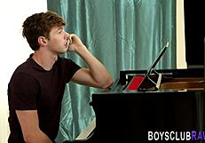 Waste raw gay sex with Christian bay and cumshot