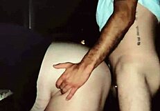 Nonprofessional man and woman using tourist time for intimacy and sex