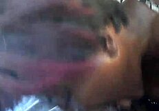 Deep throat experience with ebony beauty